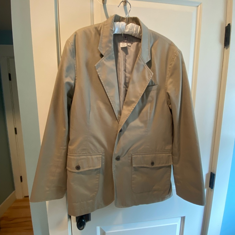 Men's khaki blazer 40 regular
